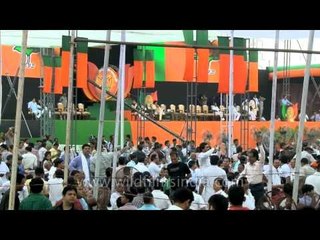 Massive crowd at Modi's Delhi rally