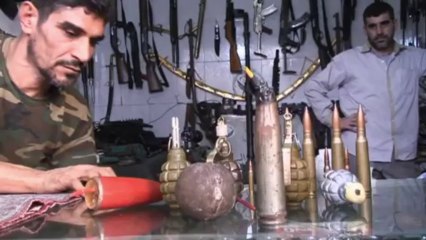 Waffenhändler von Aleppo macht im Krieg gute Geschäfte