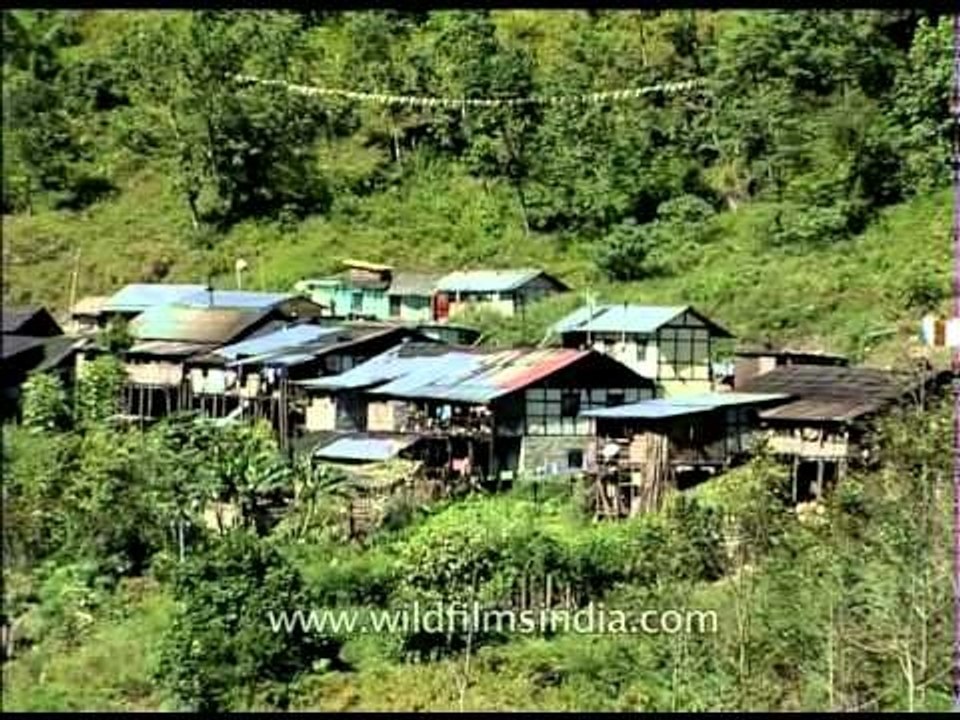 Scenic beauty of Bhalukpong town