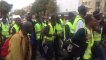 Manifestations de sans papiers à Boulogne Billancourt, bloquant la place Mrcel Semabbbbbbbbbbnt