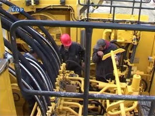 Novi bager na površinskom kopu "Cerovo", 04. oktobar 2013.