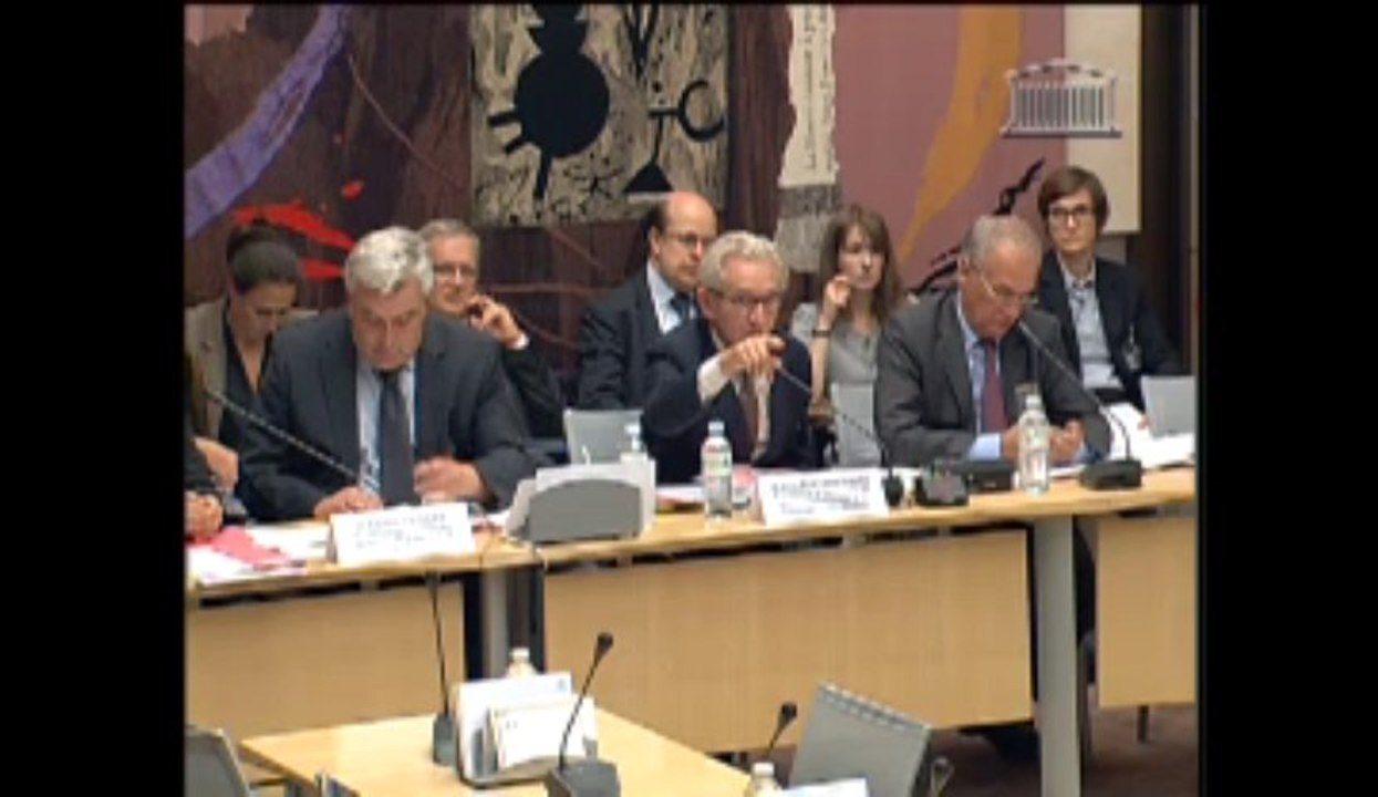 2 octobre 2013, Audition de Frédéric Cuvillier, Budget du ministère des transports la catastrophe