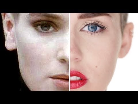 Miley Cyrus Sinead O'Connor Twitter Facebook battle [TERRIBLE ACCENTS]