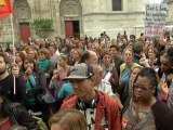 Rythmes scolaires: enseignants et parents dans la rue à Aubervilliers - 03/10