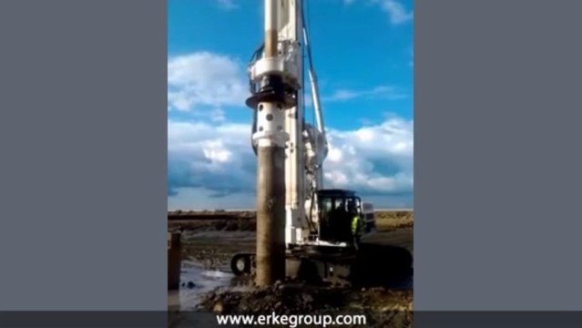 ERKE Dış Ticaret ltd., Soilmec SR-80C Piling Rig Start Up - Aytu İnşaat - erkegroup.com