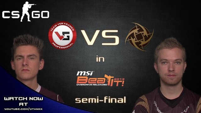 Highlights - VeryGames vs Ninjas in Pyjamas - MSI Beat It EU - Semi-final