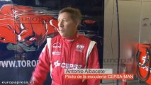 Antonio Albacete se prepara para el Gran Premio de Camiones de España con el camión CEPSA-MAN
