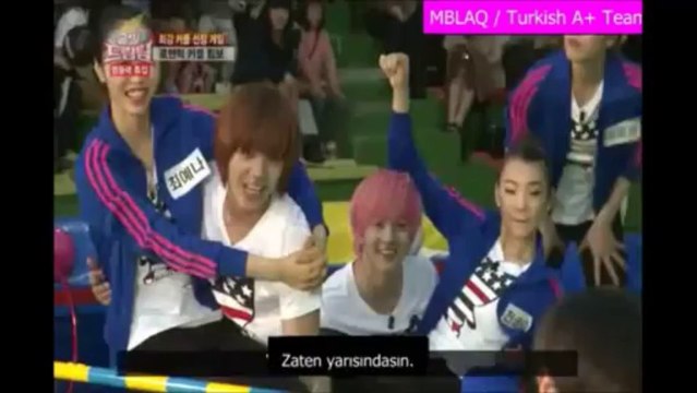 [Türkçe Altyazılı] Let's Go! Dream Team II - MBLAQ & Rhythmic Gymnasts of Sejong High! 1.Part