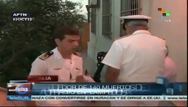 Más de 140 inmigrantes mueren tras naufragio en Lampedusa