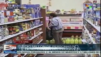 Cancelación del programa de alimentación afecta a millones en EEUU