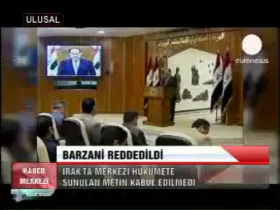 BARZANİ REDDEDİLDİ