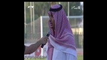 تصريح الأمير فيصل بن عبد العزيز بن ناصر بعد مباراة الرياض والقادسيه
