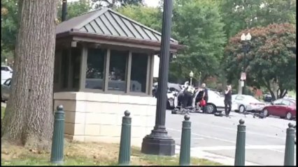 Crash d'un policier au Capitol Hill