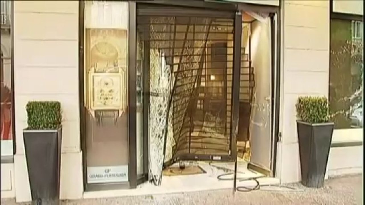 Braquage à Paris : les images de la fuite des suspects