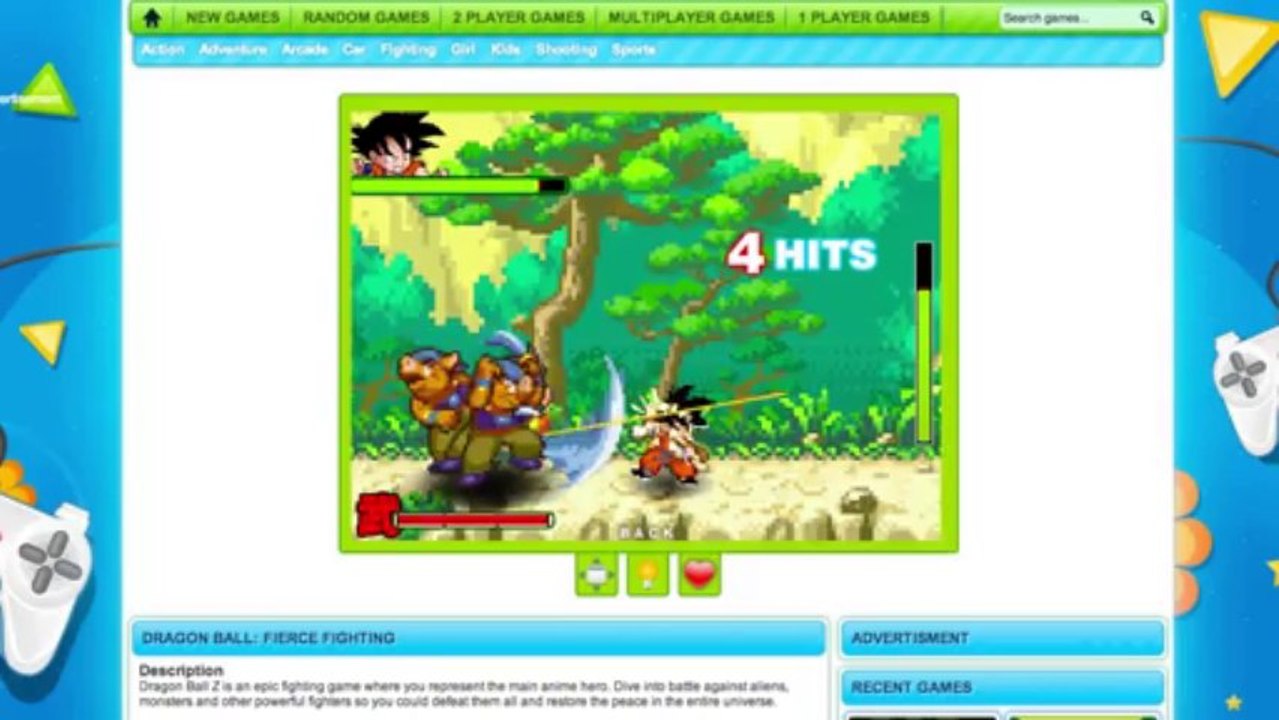 Dragonball Ball Fierce Fighting Review (2pg.com)