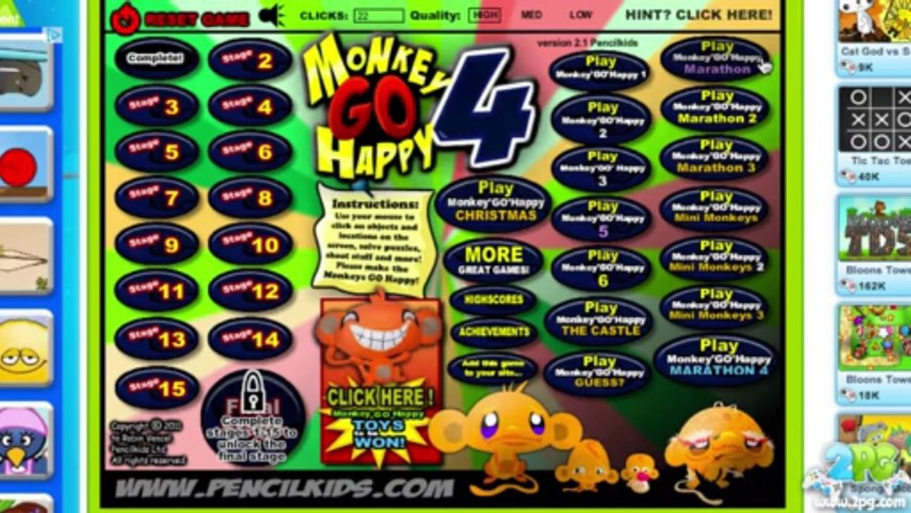 Monkey Go Happy 4 Review (2pg.com)