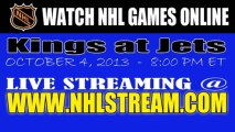 Watch Los Angeles Kings vs Winnepeg Jets Game Live Online NHL Streaming