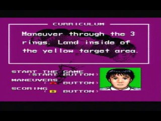 SNES - Pilotwings - Flight Area 1