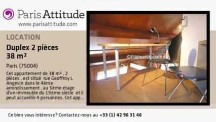 Duplex 1 Chambre à louer - Centre George Pompidou, Paris - Ref. 7354