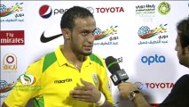 نجران 5 - 2 النهضة - تصريح اللاعب عبدالله الحويل - دوري جميل للمحترفين الجولة السادسة