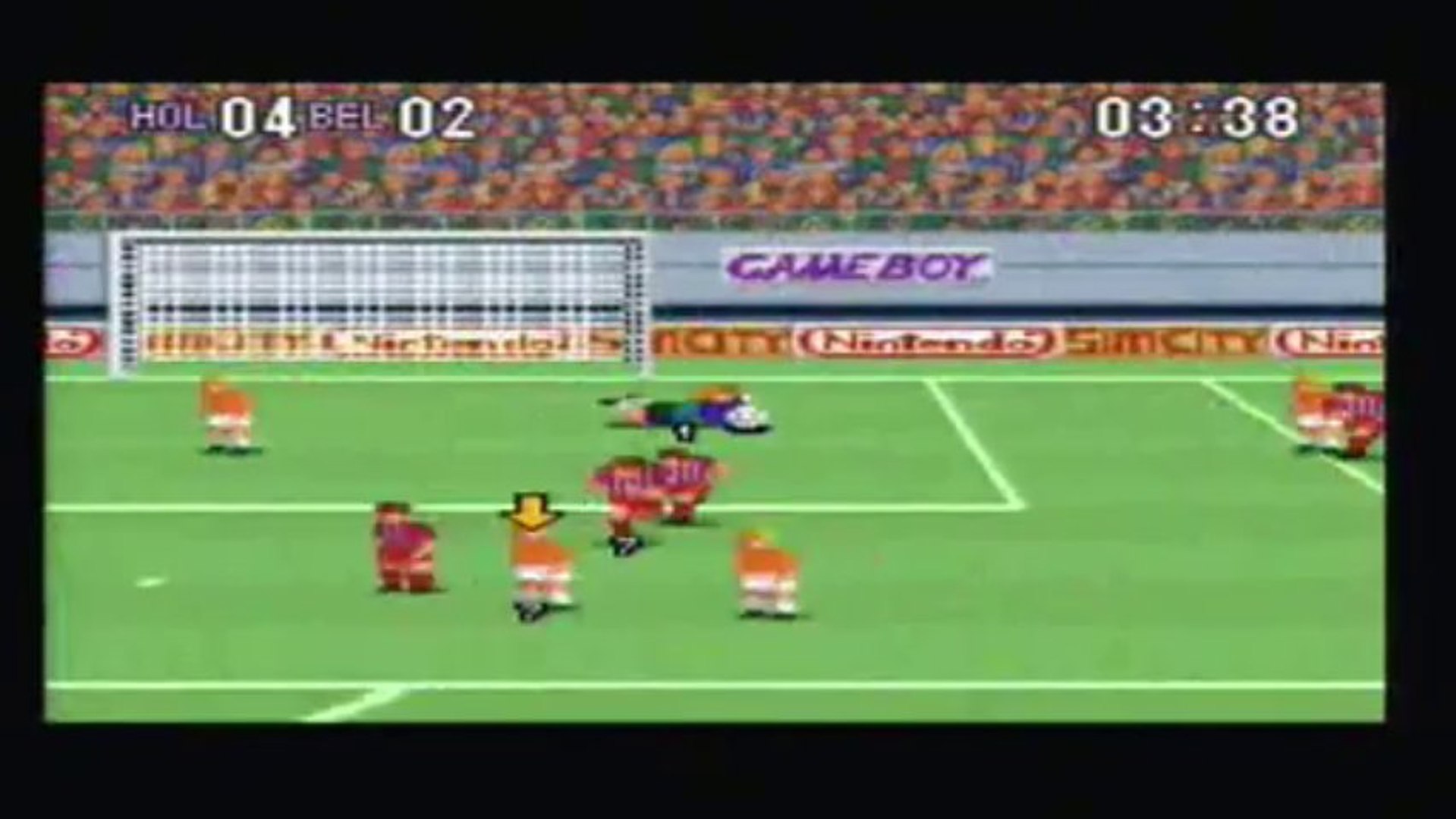 Snes Super Soccer Game 1 Holland Vs Belgium Video Dailymotion