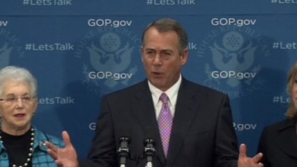 Boehner on shutdown: 'This isn't some damn game'