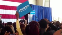 America's #1 Diva- Mariah Carey, speaking at Obama 2012 Grassroots Event in Charlotte, NC