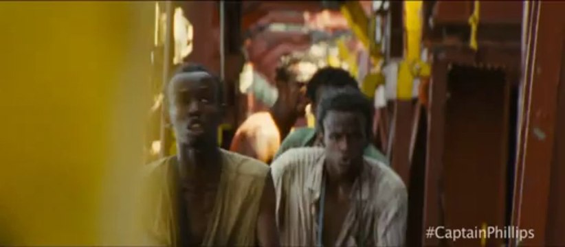 Captain Phillips - Clip - Captain Instructs Crew To Hide From Pirates