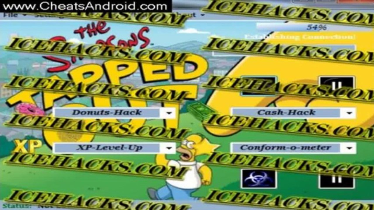 Simpsons Tapped Out Hack Tool Brand New 2013 New