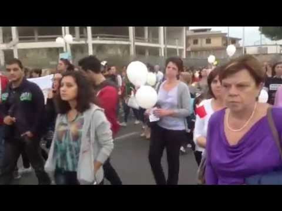 Caivano (NA) - Terra dei Fuochi "Marcia per la vita" -2- (04.10.13)