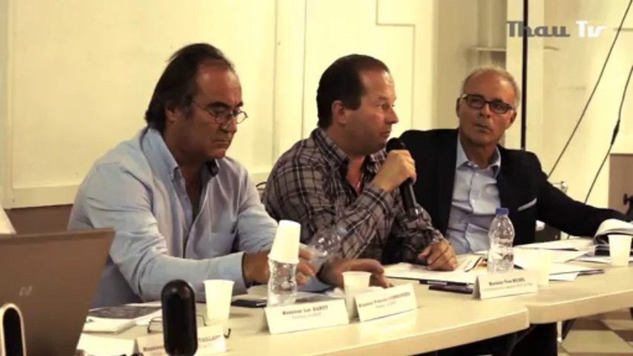 Le SCOT de Thau en réunions publiques - Yves Michel délégué du SMBT chargé du SCOT