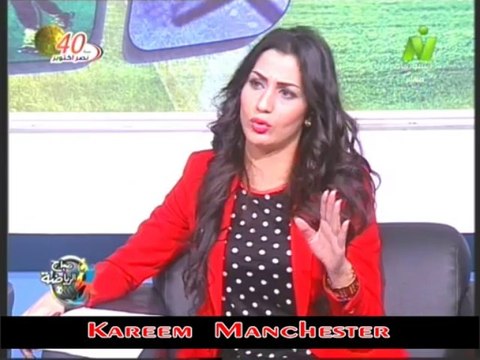 مشاغبات رياضيه - طارق رمضان مع الاعلاميه هبه ماهر فى صباح الرياضه & السبت 5 - 10 - 2013