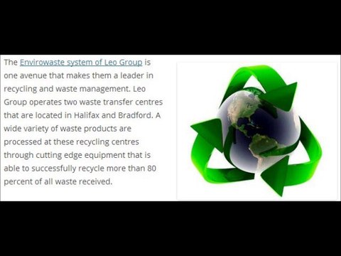 The Leo Group Envirowaste Management System Provides Environmental