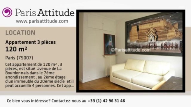 Appartement 2 Chambres à louer - Tour Eiffel, Paris - Ref. 7578