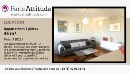 Appartement 1 Chambre à louer - Charonne, Paris - Ref. 7987