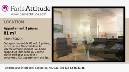 Appartement 2 Chambres à louer - Nation, Paris - Ref. 7933