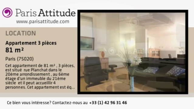 Appartement 2 Chambres à louer - Nation, Paris - Ref. 7933