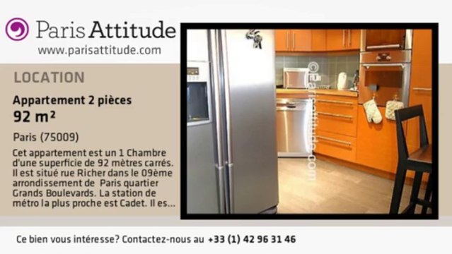 Appartement 1 Chambre à louer - Notre Dame de Lorette, Paris - Ref. 3645