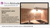 Appartement Studio à louer - Tour Eiffel, Paris - Ref. 2029