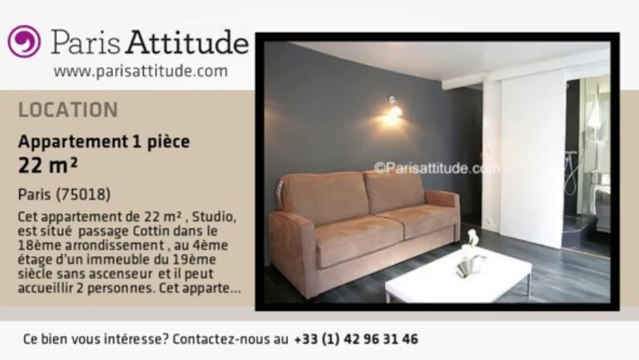 Appartement Studio à louer - Sacré Cœur, Paris - Ref. 6685