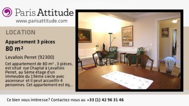 Appartement 2 Chambres à louer - Levallois Perret, Levallois Perret - Ref. 5684