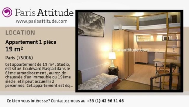 Appartement Studio à louer - St Placide, Paris - Ref. 6700