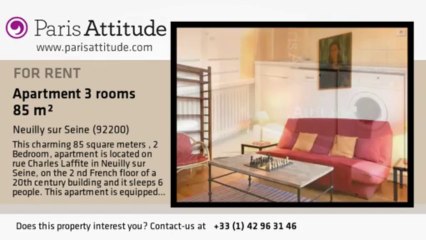 2 Bedroom Apartment for rent - Neuilly sur Seine, Neuilly sur Seine - Ref. 1523