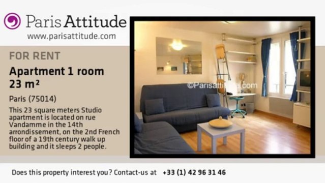 Studio Apartment for rent - Montparnasse, Paris - Ref. 2447