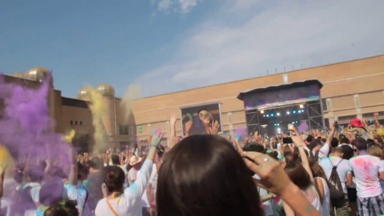 Festival of color Barcelona