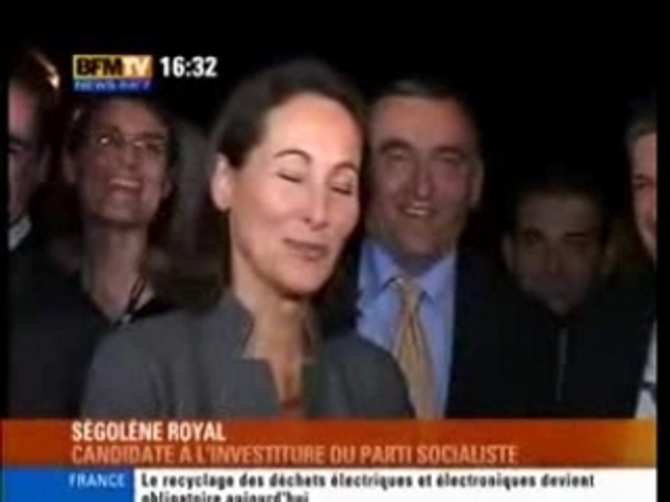 14/11 Meeting à Aiffres pour S. Royal