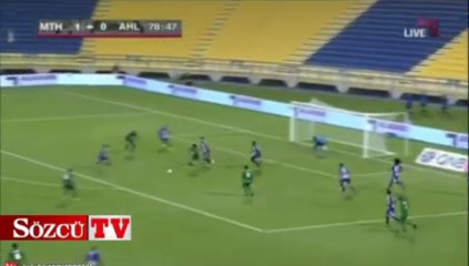 Bir futbolcunun en talihsiz anı!