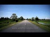 Through the wide Assam plains- Enroute Ziro