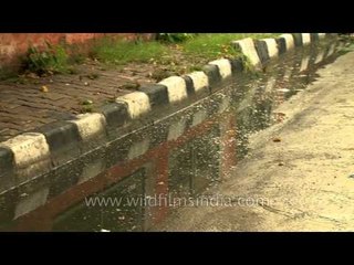 Water logging during monsoon