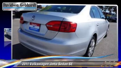 2011 Volkswagen Jetta SE - Davidson-Gebhardt Chevrolet, Loveland Denver Boulder